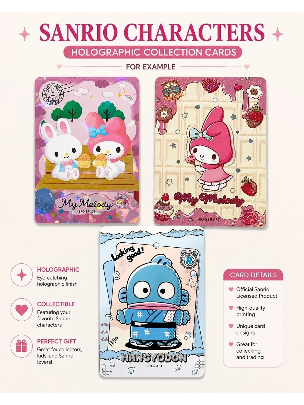 Sanrio Characters Trading Card Booster Box – 30 Packs